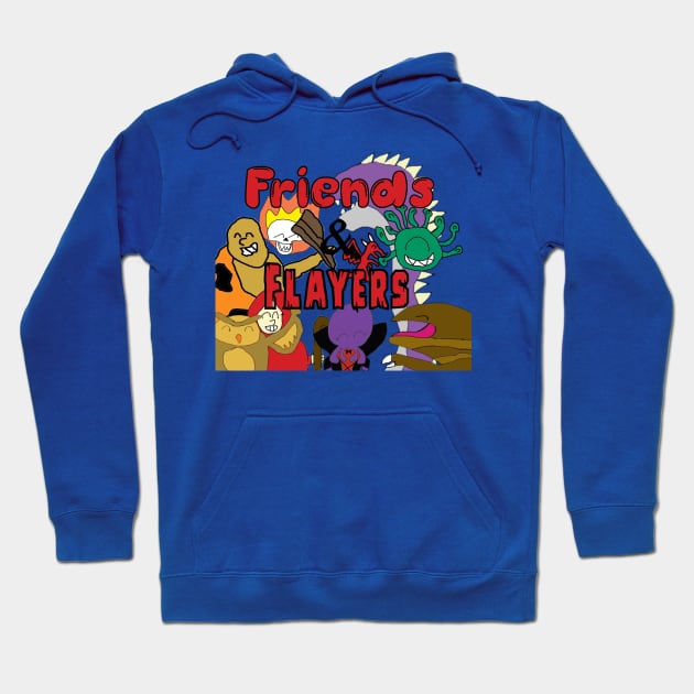 Friends and Flayers Logo Hoodie by Friendandflayers